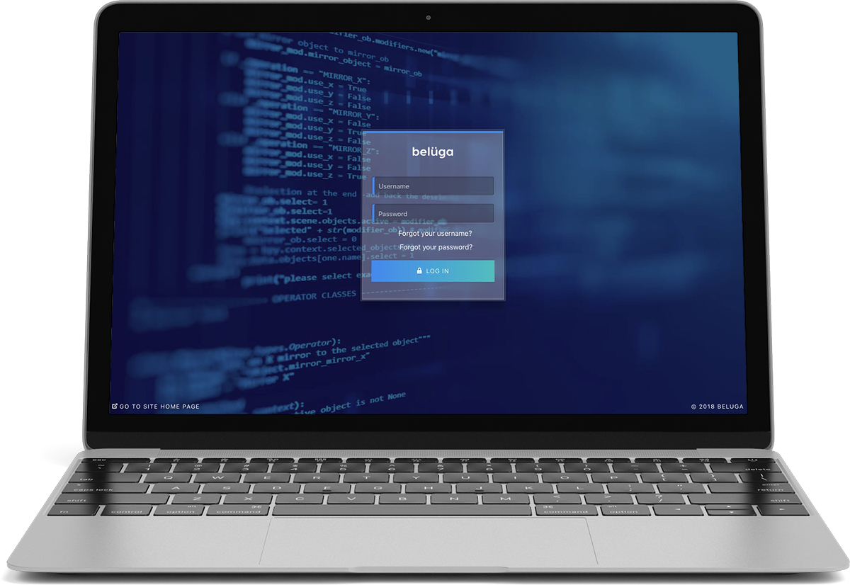 Admin template